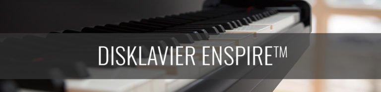 Yamaha Disklavier Enspire player piano keyboard