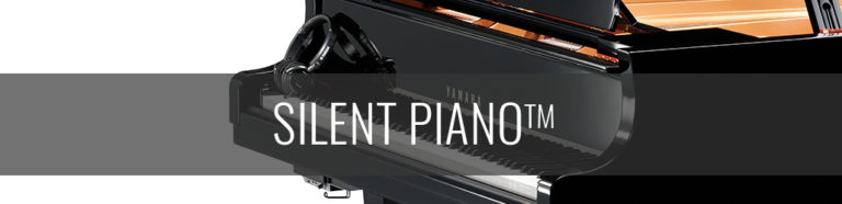 Yamaha Silent Piano with headphones