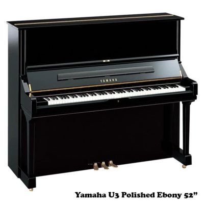 Yamaha U3 52" in polished ebony