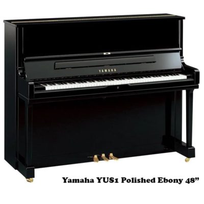 Yamaha YUS1 polished Ebony 48" Upright