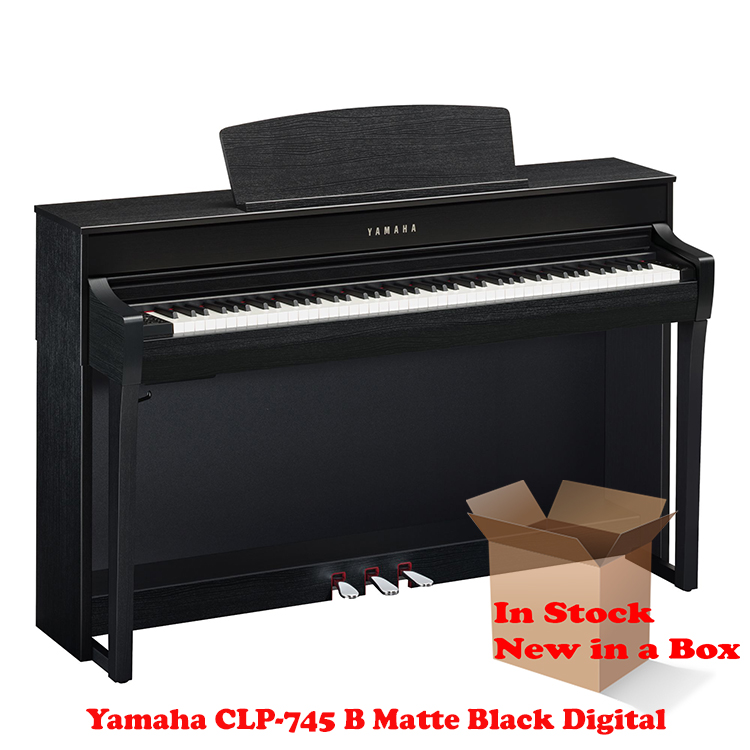 Yamaha CLP-745 B Matte Black Piano For Sale in NJ NEW