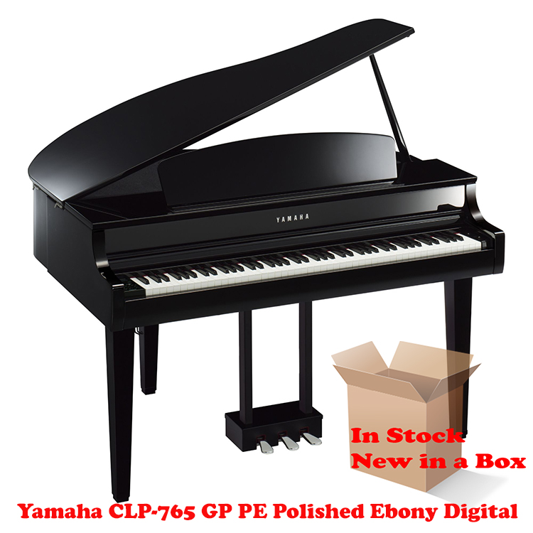 Yamaha CLP-765 GP PE Polished Ebony Piano for Sale