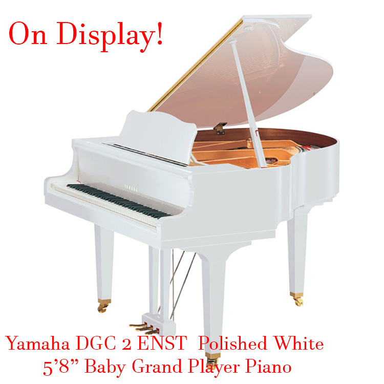 Whit yamaha gc2 player piano