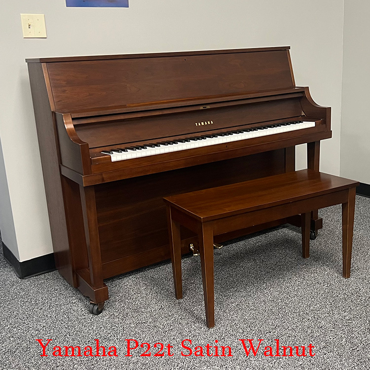 Yamaha P22T SW Used Upright Piano