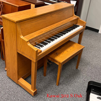 Kawai 502 S oak Used Piano