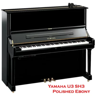 Yamaha U3SH3 Silent Piano. 52 inch tall professional upright silent piano