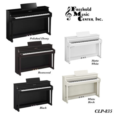 Yamaha CLP-835 Clavinova Digital Piano color options