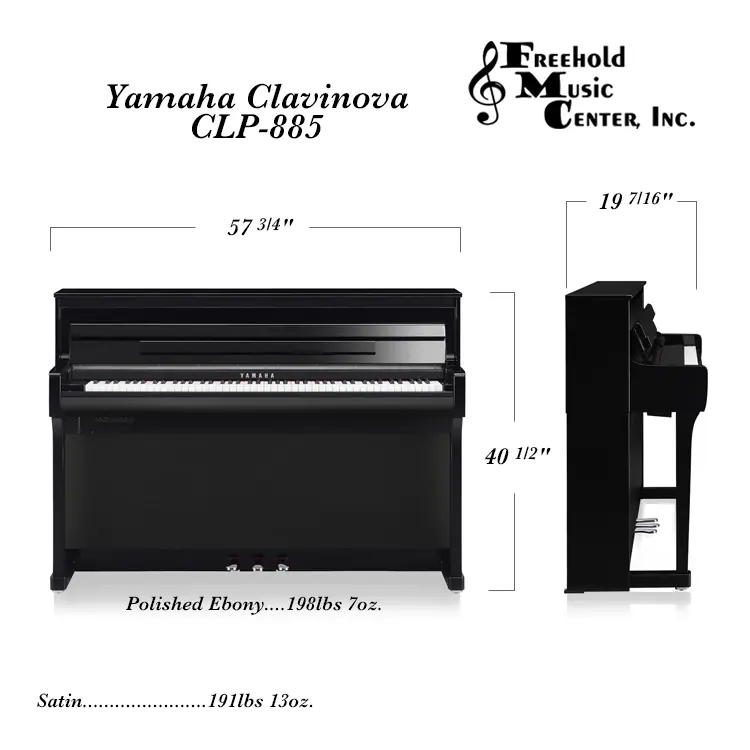 Yamaha Clavinova CLP-885 - Freehold Music Center
