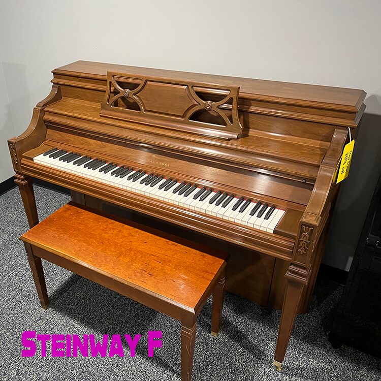 Steinway f upright piano