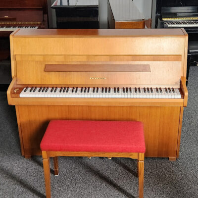 ed seiler used German upright piano for sale