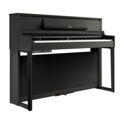 Roland LX5 digital piano in Charcoal Black finish