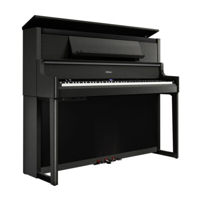 Roland LX9 digital piano in Charcoal Black finish