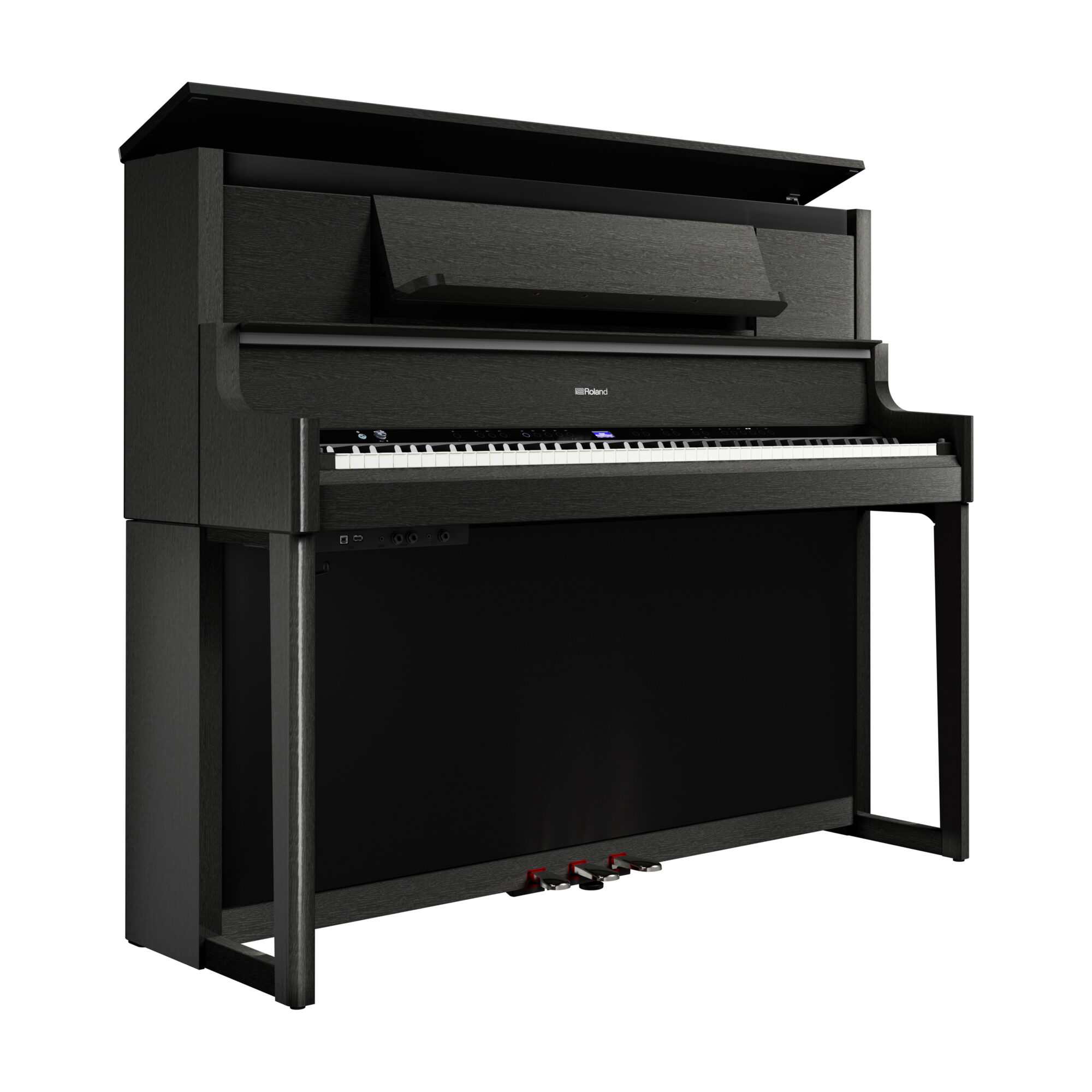 Roland LX9 digital piano in Charcoal Black finish