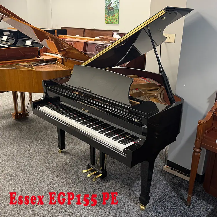 Essex EGP155 PE used baby grand piano - Freehold Music Center