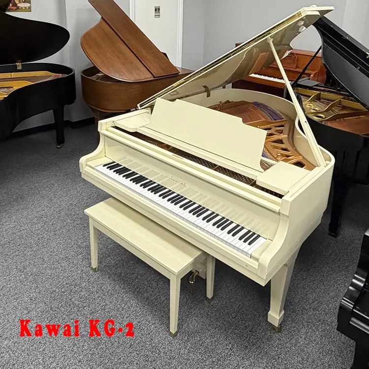 Kawai KG-2C White (Pre-Owned) - Freehold Music Center
