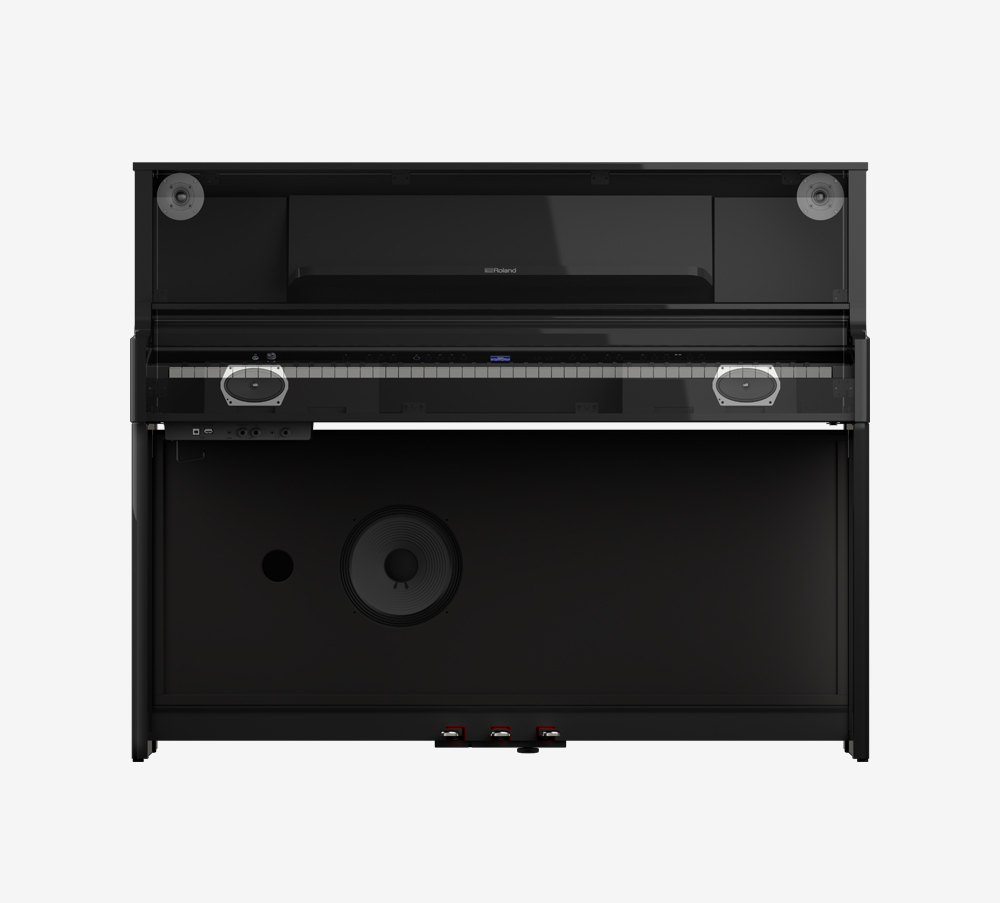 Roland LX-6 upright digital piano speaker system