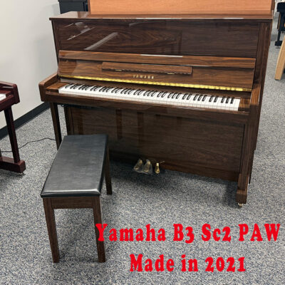 Yamaha B3sc2 PAW Silent Piano Used