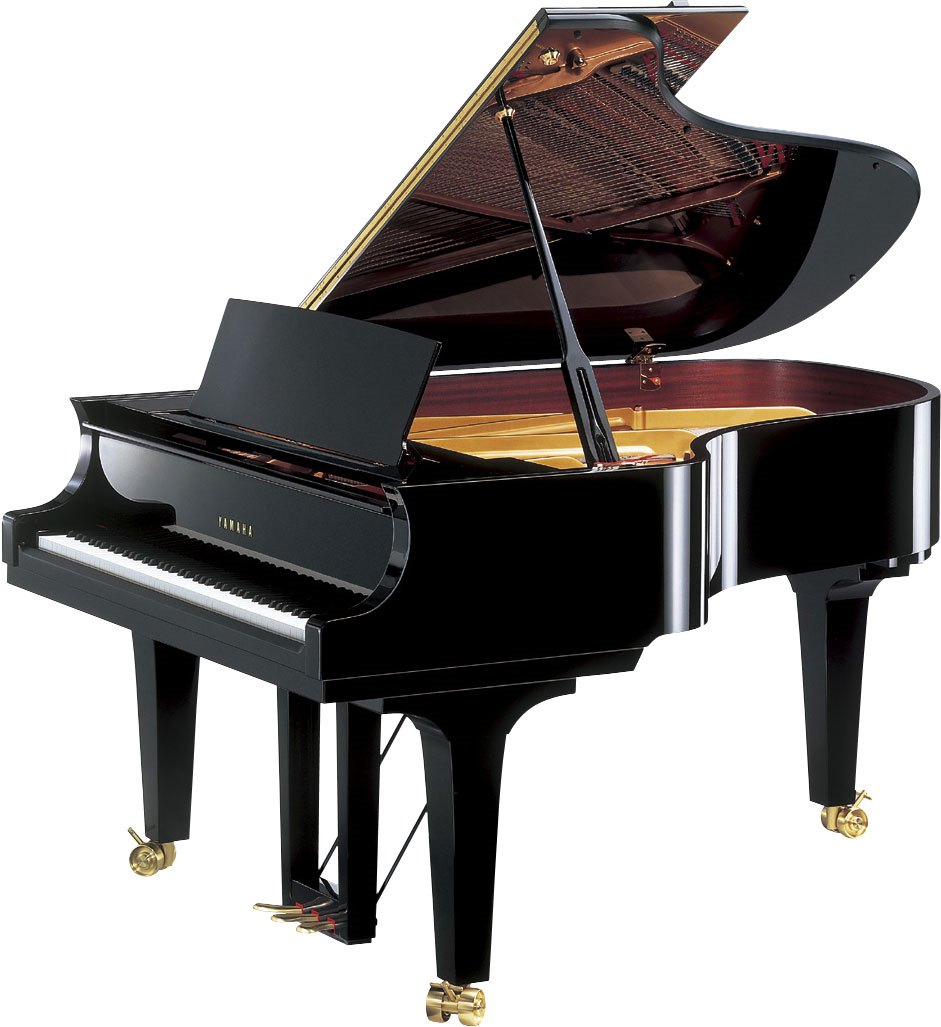 Yamaha CF4 Concert Grand Piano Polished Ebony