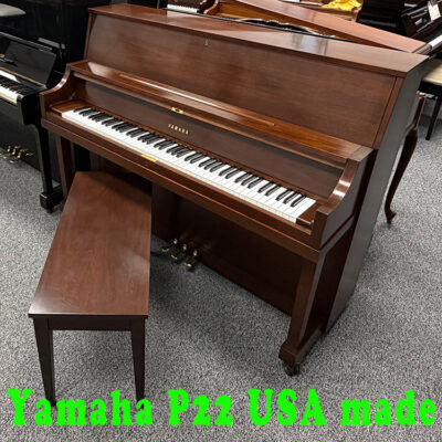 yamaha p22 sw usa made upright piano