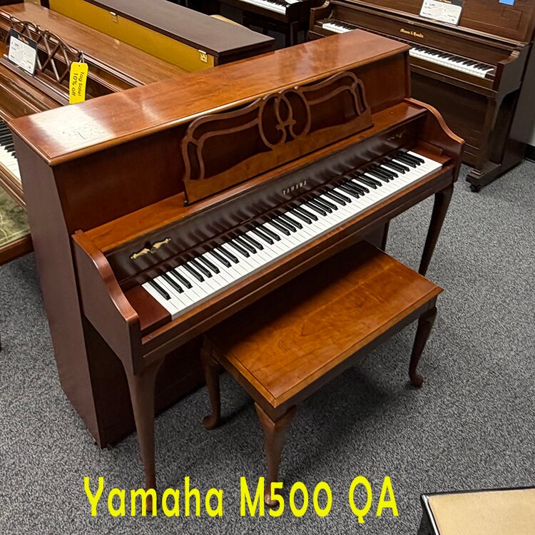 yamaha m500 qa used upright piano